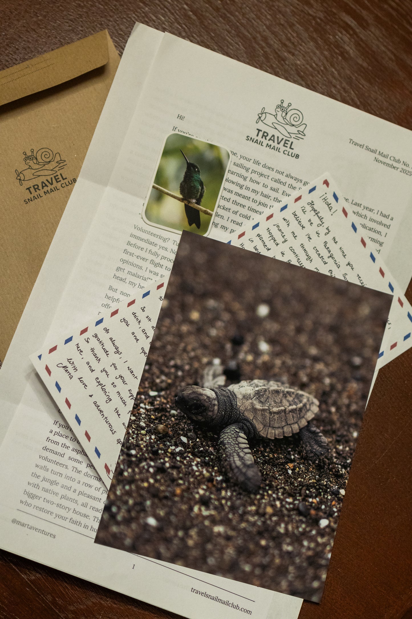 Adventure in an Envelope