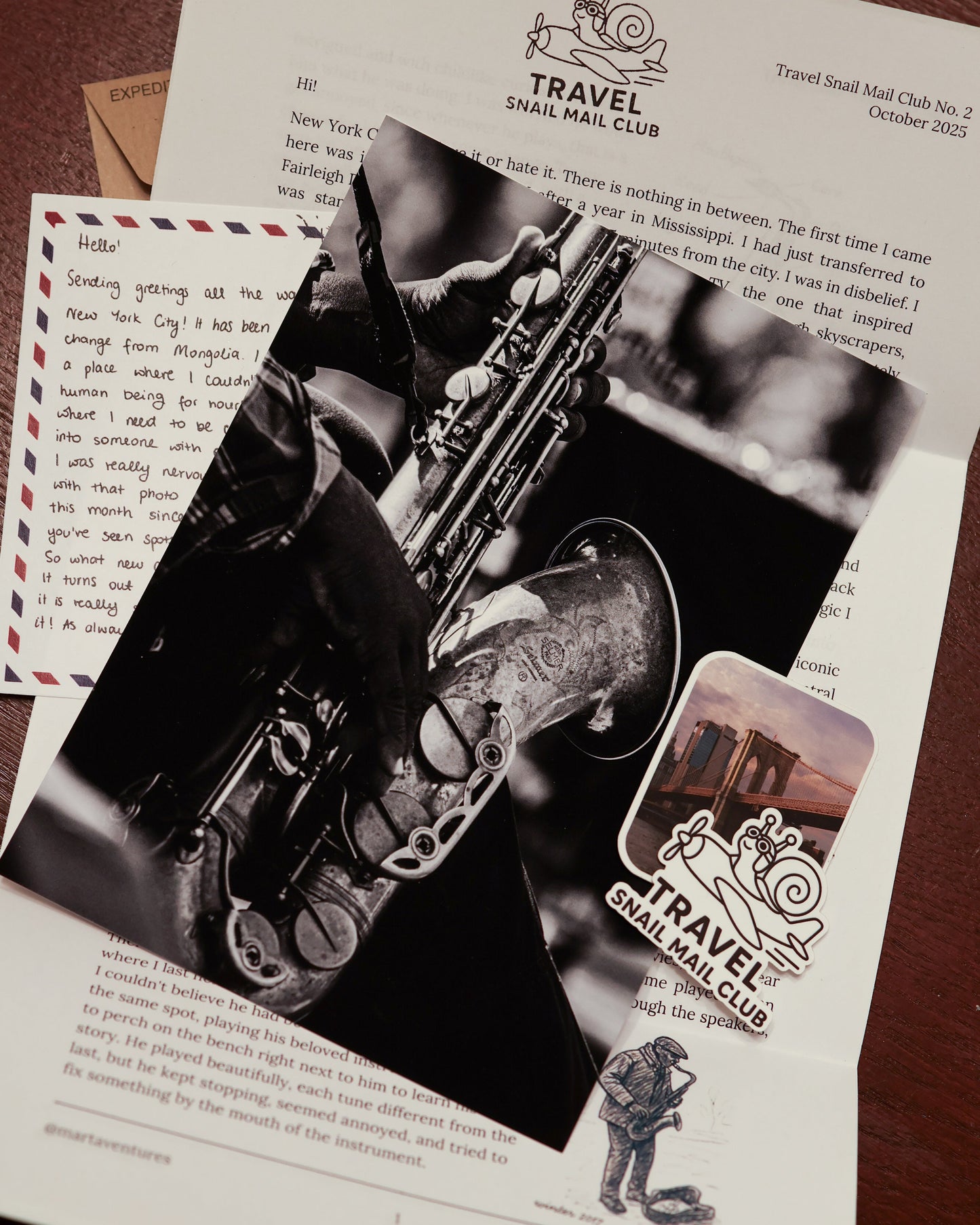 Adventure in an Envelope